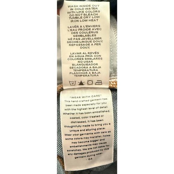 Good American Womens Good Legs High Rise Straight Leg Raw Hem Stretch Jeans Plus - Picture 10 of 10